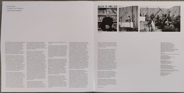 Виниловая пластинка Richter Max Elena Urio - New Four Seasons - Vivaldi Recomposed LP - рис.5