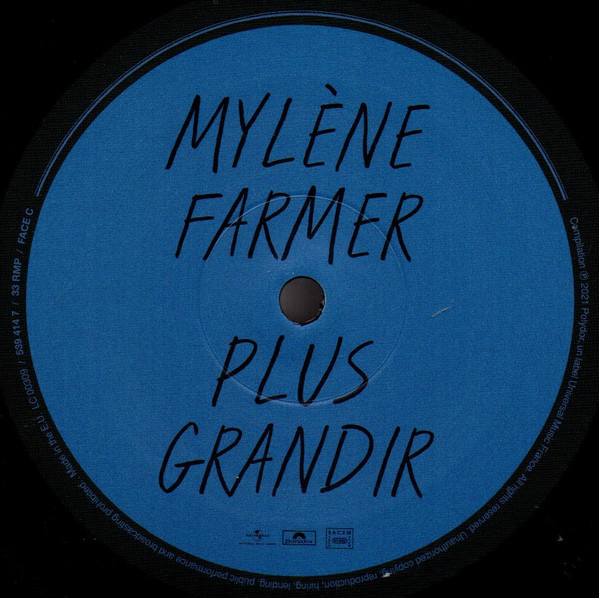 Виниловая пластинка Mylene Farmer – Plus Grandir (1986-1996) - 2LP - рис.3