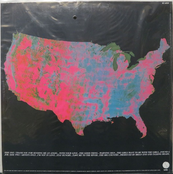 Виниловая пластинка Talking Heads - More Songs About Buildings And Food - рис.1