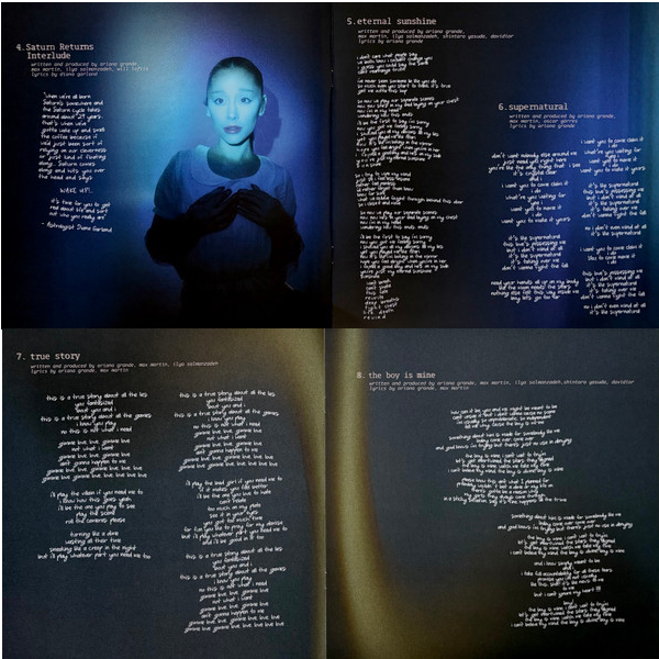 Виниловая пластинка Ariana Grande – Eternal Sunshine Deluxe: Brighter Days Ahead (coloured) - 2LP - рис.11