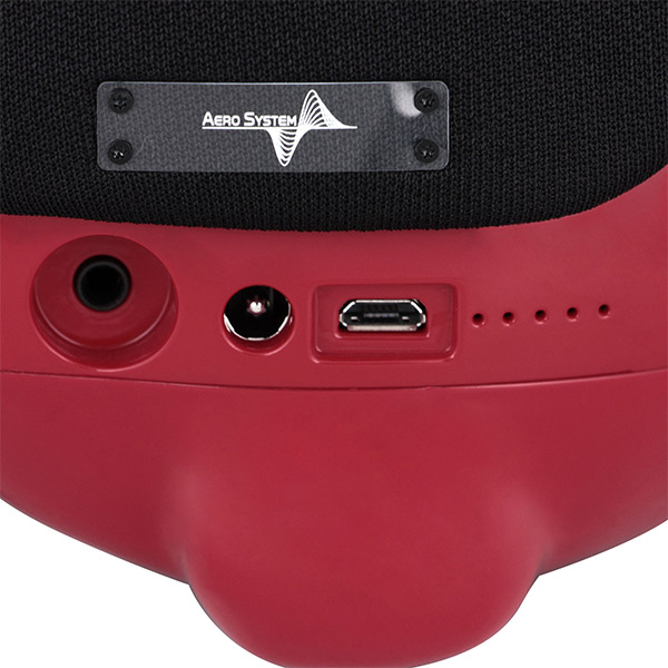Портативная колонка AeroSystem Aerobull XS1 Glossy Red - рис.3