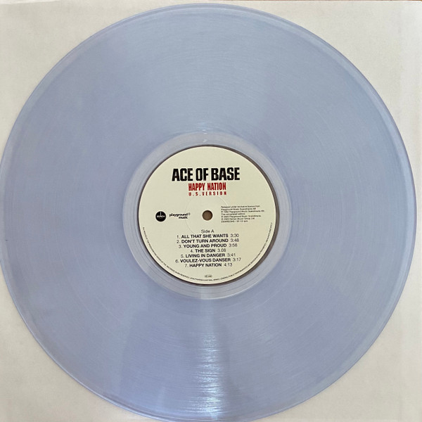 Виниловая пластинка Ace Of Base – Happy Nation - Clear, Ultimate Edition LP - рис.2