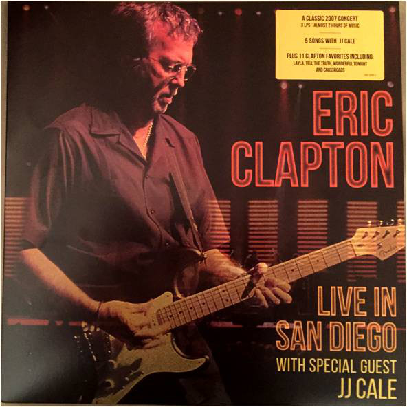 Виниловая пластинка Eric Clapton - Live In San Diego (With Special Guest J.J. Cale) - рис.1
