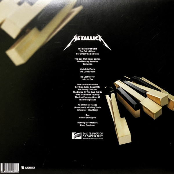 Виниловая пластинка Metallica & San Francisco Symphony - S&M2 4LP - рис.1