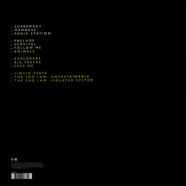 Виниловая пластинка Muse - The 2nd Law - 2LP - рис.2