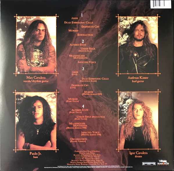 Виниловая пластинка Sepultura - Arise - рис.2