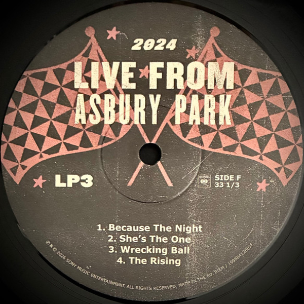 Бокс-сет Springsteen & E Street Band – Live From Asbury Park - 2024 (Box-set) - 5LP - рис.13
