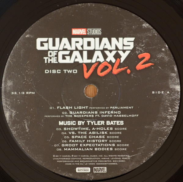 Виниловая пластинка Various – Guardians Of The Galaxy Vol. 2 OST - 2LP - рис.7