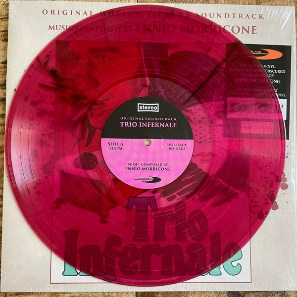 Виниловая пластинка Ennio Morricone – Trio Infernale (Magenta Marble Transparent) LP - рис.2