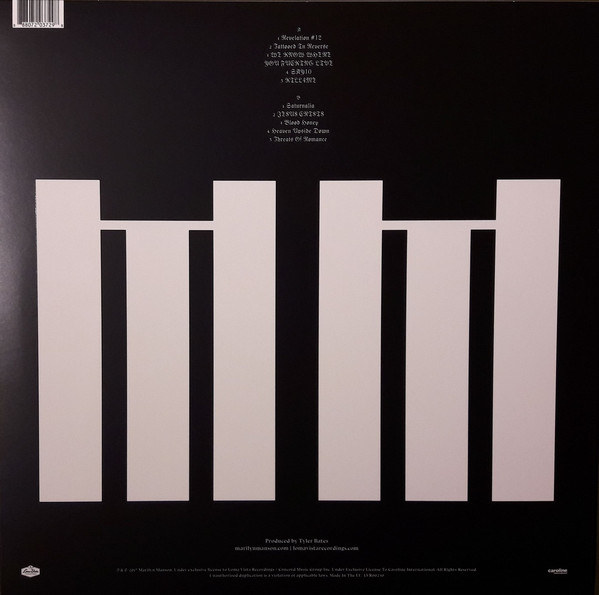 Виниловая пластинка Marilyn Manson - Heaven Upside Down - рис.2