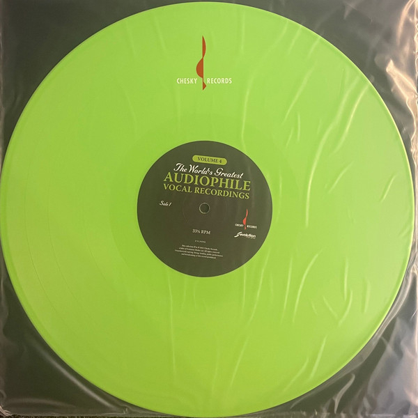 Виниловая пластинка Various Artists - The Worlds Greatest Audiophile Vocal Recordings Vol.4 (Audiophile Edition) (coloured) LP - рис.4