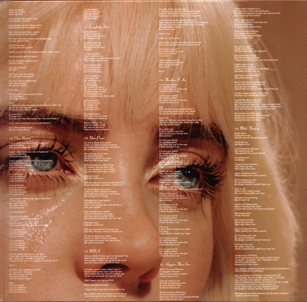 Виниловая пластинка Billie Eilish - Happier Than Ever - 2LP - рис.6