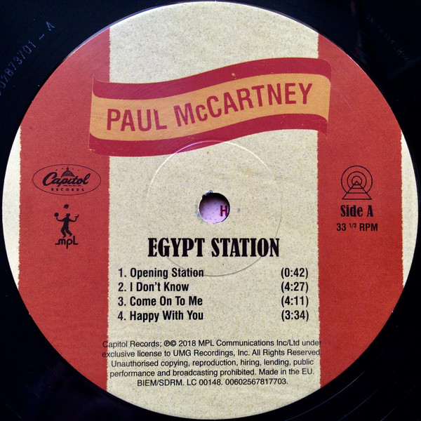 Виниловая пластинка Paul McCartney - Egypt Station - рис.2