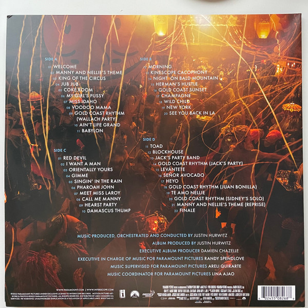 Виниловая пластинка OST Babylon (Justin Hurwitz) LP - рис.1