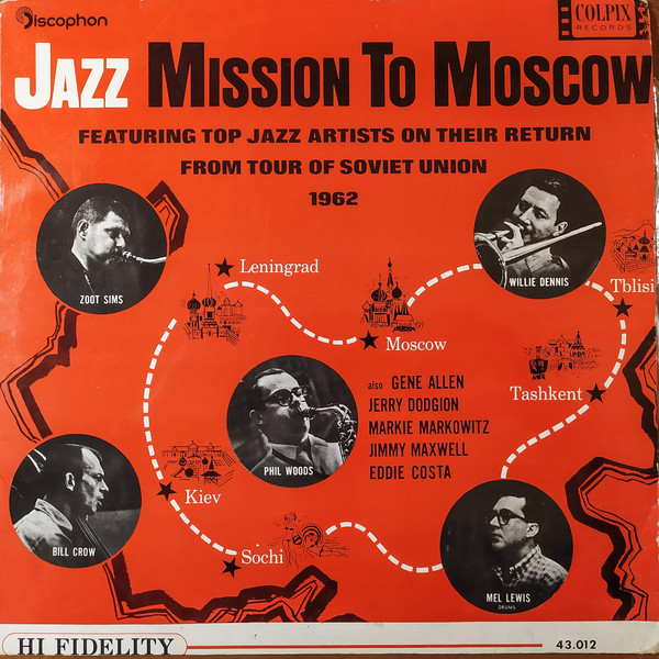 Виниловая пластинка Various - Jazz Mission To Moscow LP - рис.0
