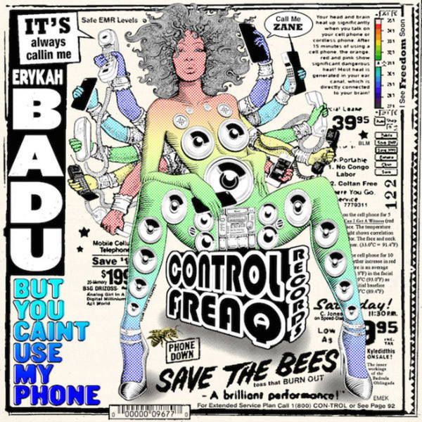 Виниловая пластинка Erykah Badu - But You Caint Use My Phone - рис.0