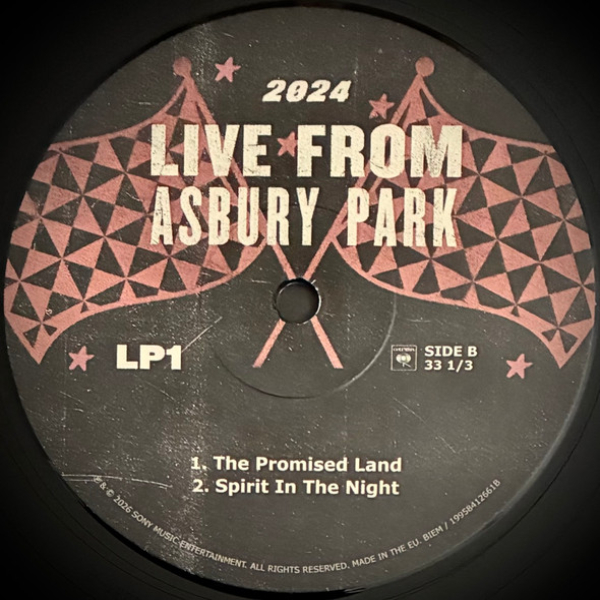 Бокс-сет Springsteen & E Street Band – Live From Asbury Park - 2024 (Box-set) - 5LP - рис.5