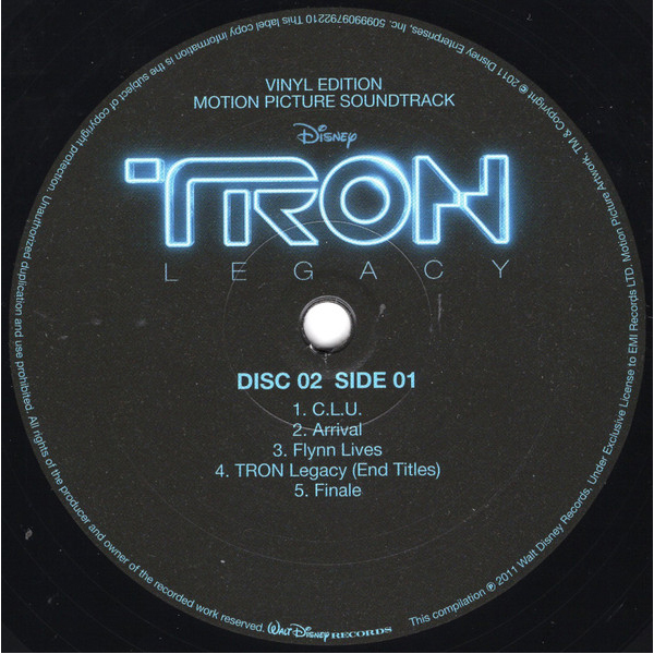 Виниловая пластинка Daft Punk - TRON: Legacy (Vinyl Edition Motion Picture Soundtrack) - 2LP - рис.4