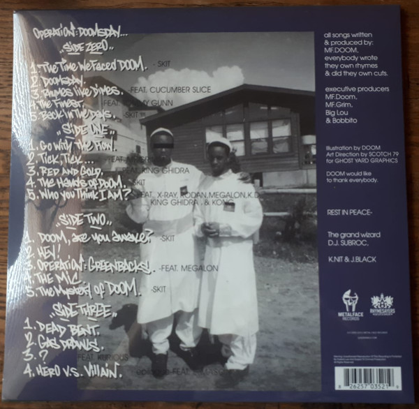 Пластинка MF Doom – Operation: Doomsday - Original Cover - LP - рис.1