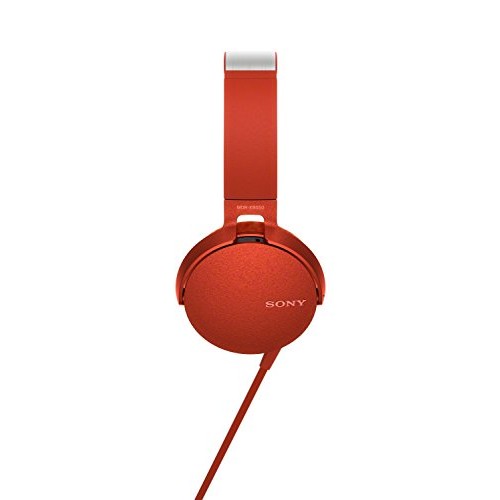 Наушники Sony MDR-XB550AP Red - рис.1