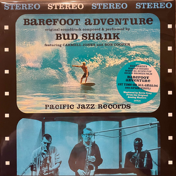 Виниловая пластинка Bud Shank - Barefoot Adventure OST - Impex LP - рис.2