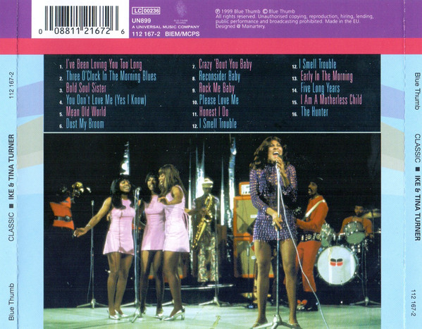 CD-диск Ike & Tina Turner - Classic Ike & Tina Turner - рис.1