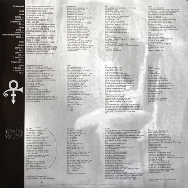 Виниловая пластинка The Artist (Formerly Known As Prince) – The Gold Experience - 2LP - рис.7