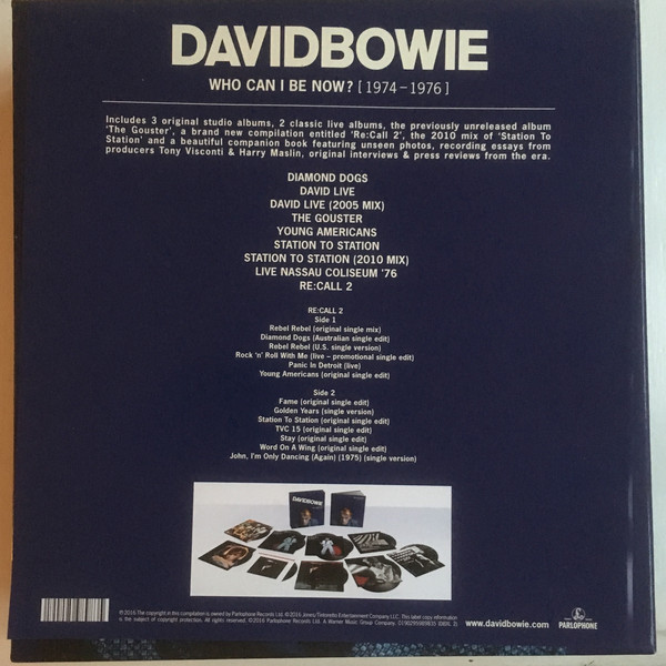 Виниловая пластинка David Bowie - Who Can I Be Now? [1974-1976] - рис.1