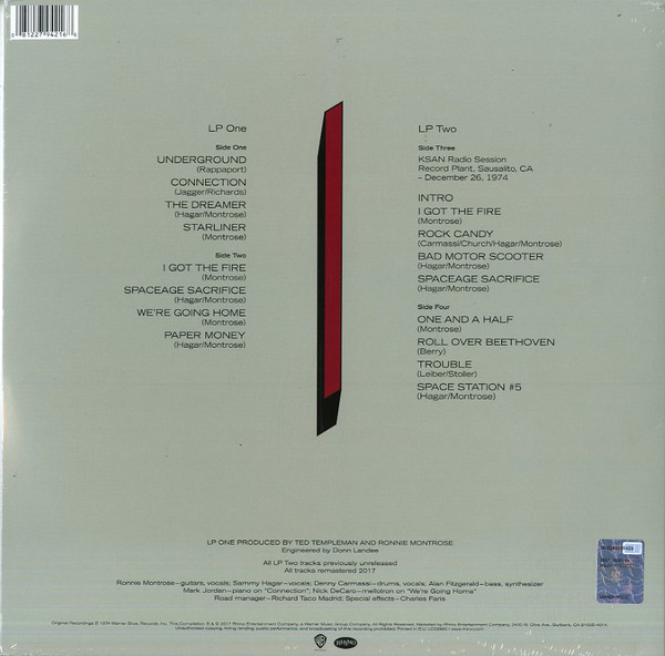 Виниловая пластинка Montrose - Paper Money - рис.1