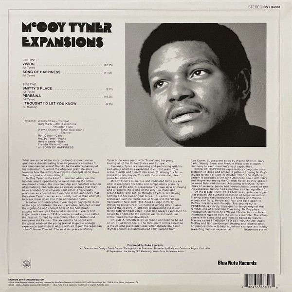 Виниловая пластинка McCoy Tyner – Expansions LP – Tone Poet Series - рис.1