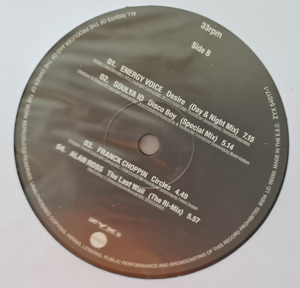 Виниловая пластинка Various – ZYX Italo Disco New Generation Vol.8 LP - рис.3