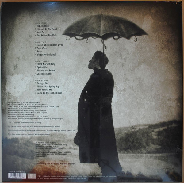 Виниловая пластинка Waits, Tom Mule Variations LP - рис.1