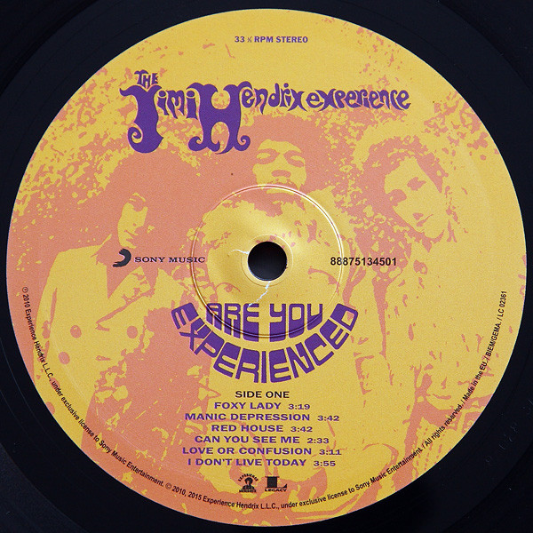 Виниловая пластинка The Jimi Hendrix Experience – Are You Experienced (Mono) LP - рис.3