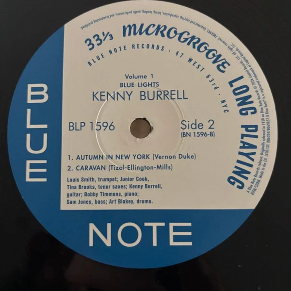 Виниловая пластинка Kenny Burrell - Blue Lights (Volume 1) LP - рис.7