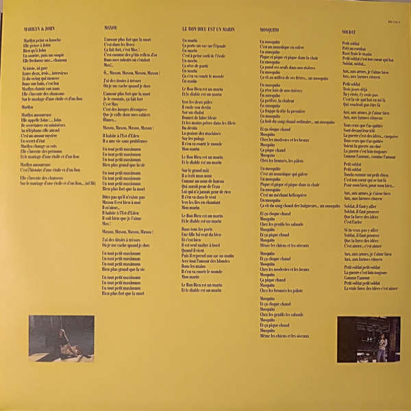 Виниловая пластинка Vanessa Paradis - M & J LP - рис.4