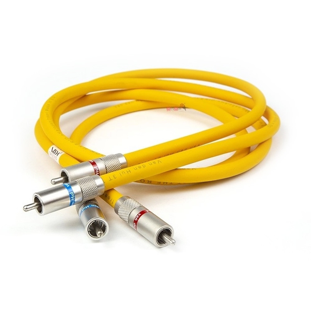 

Кабель Van Den Hul, Желтый, 3T The Valley 2RCA - 2RCA 1m