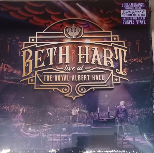 Виниловая пластинка Beth Hart – Live At The Royal Albert Hall - Purple - 3LP - рис.0