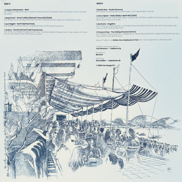 Виниловая пластинка Various Artists - Cafe Del Mar, 45th Anniversary - 2LP - рис.3