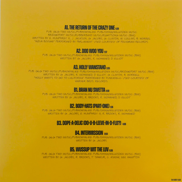 Виниловая пластинка Digital Underground – The "Body-Hat" Syndrome (coloured) - 2LP - рис.5