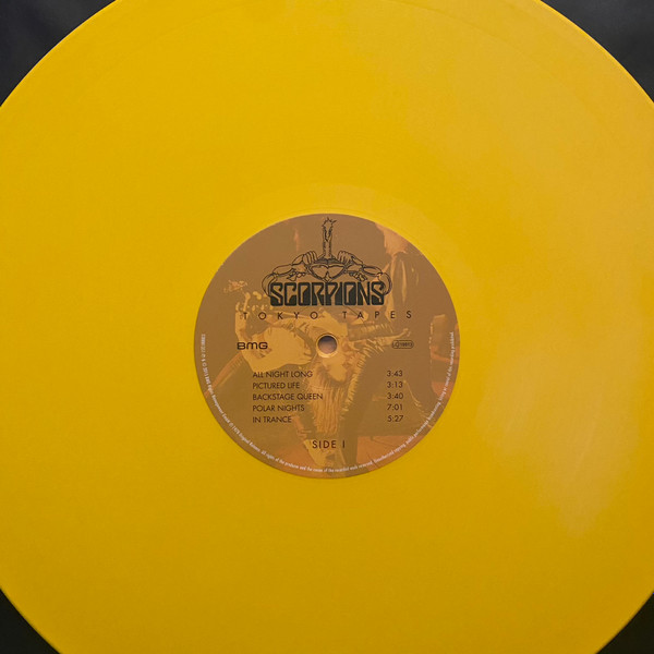 Виниловая пластинка Scorpions - Tokyo Tapes - Coloured LP - рис.1
