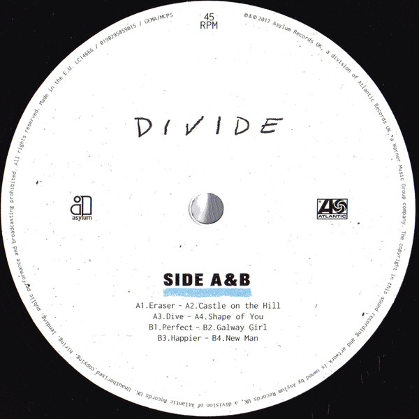 Виниловая пластинка Ed Sheeran - Divide LP - рис.2