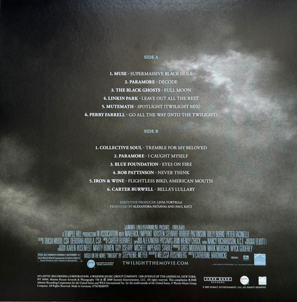Виниловая пластинка Various – Twilight - Original Motion Picture Soundtrack - Coloured Mercury LP - рис.1