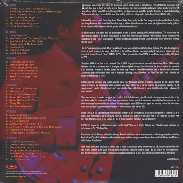 Виниловая пластинка B.B. King - Nothin' But... Bad Luck - рис.1