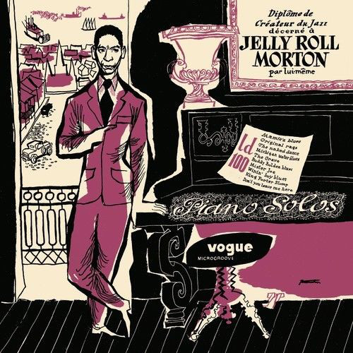 Пластинка Jelly Roll Morton - Jelly Roll Morton's New Orleans Memories - рис.0