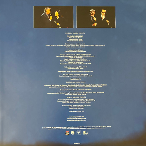 Виниловая пластинка Tony Bennett – MTV Unplugged - 2LP - рис.4