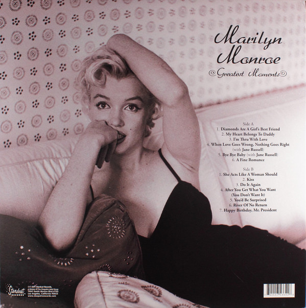 Виниловая пластинка Marilyn Monroe - Greatest Moments - рис.1