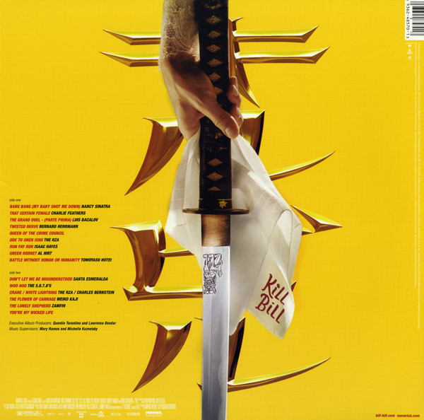 Пластинка Various Artists Various – Kill Bill Vol. 1 - Original Soundtrack LP - фото 2