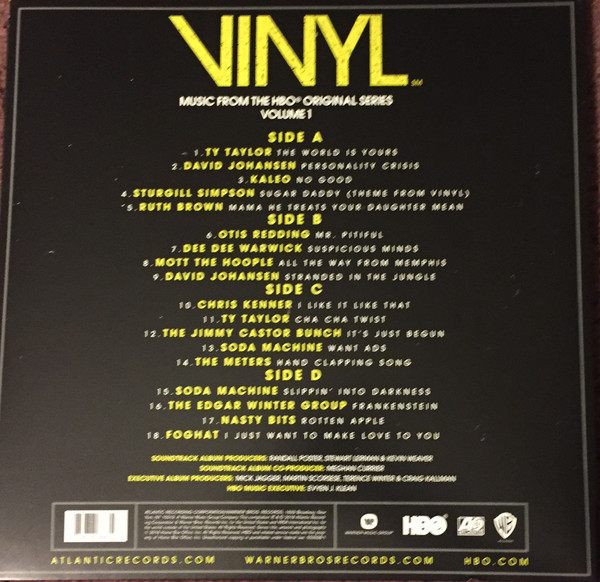 Виниловая пластинка Various - Vinyl: Music From The HBO Original Series Volume 1 - рис.1