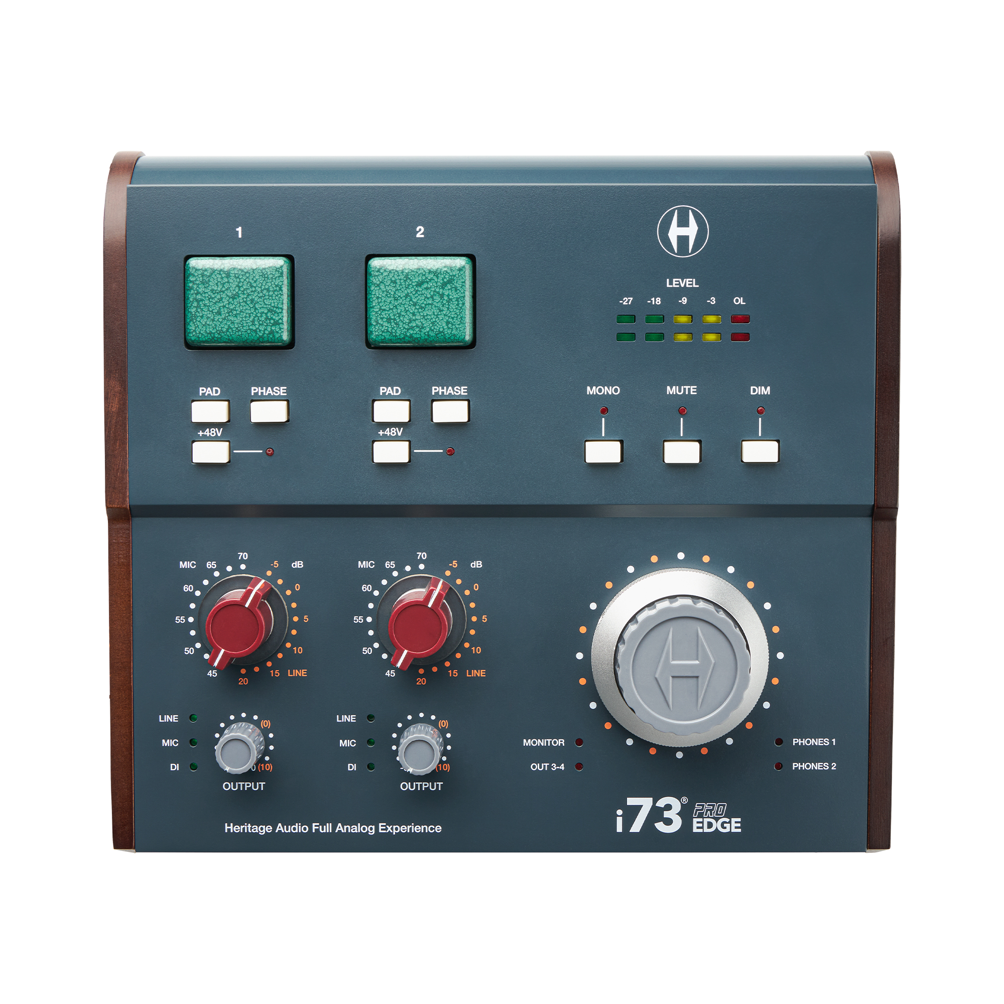 

Аудиоинтерфейс Heritage Audio, Голубой, i73 PRO Edge Blue