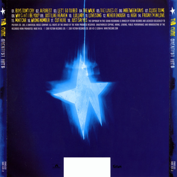 CD-диск The Cure – Greatest Hits - Deluxe Edition - 2CD - рис.2